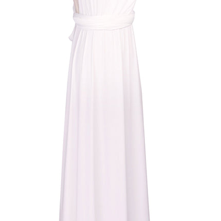 Womens Sexy Convertible Multi Way Wrap Transformer Solid Cocktail Off Shoulder Wedding Bridesmaid Evening Long Maxi Dress Floor Length Bandage Pageant Prom Ball Gowns