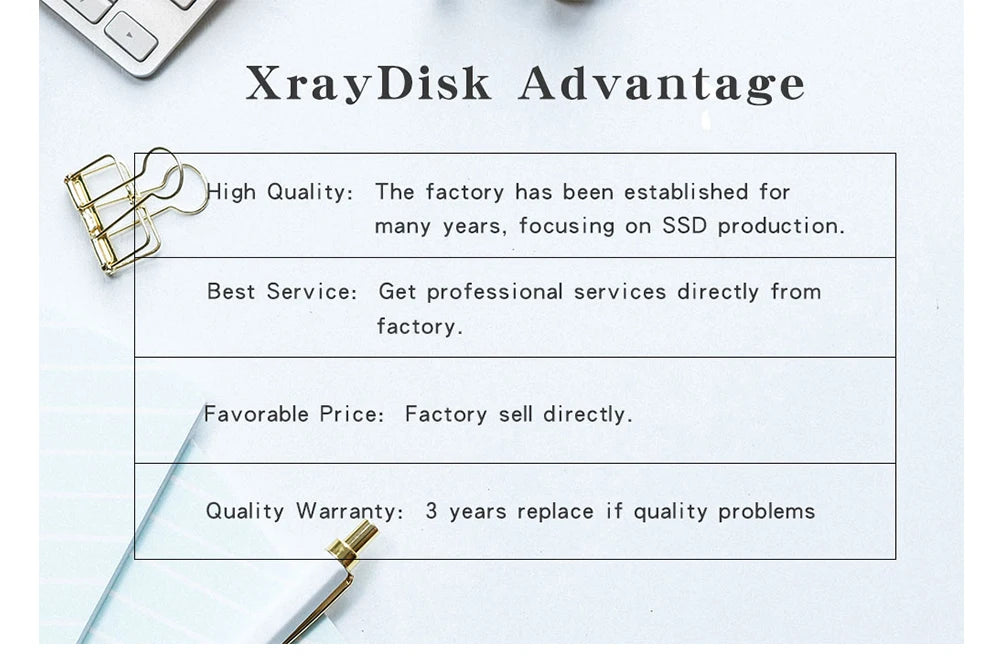 XrayDisk M.2 SSD PCIe NVME 128GB 256GB 512GB 1TB Gen3*4 & 4*4 Solid State Drive 2280 Internal Hard Disk HDD for Laptop Desktop