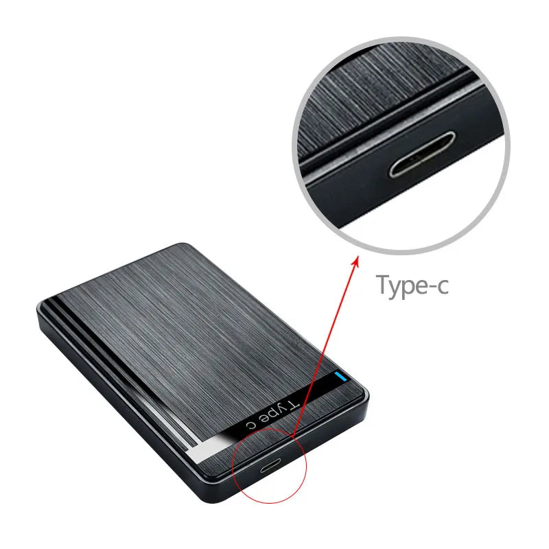 UTHAI 2.5-inch SSD Solid State Mechanical Serial Port SATA Toolless Micro Interface USB 3.1 External Mobile Hard Disk Case