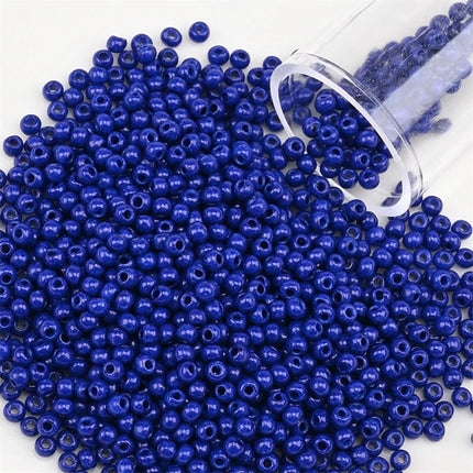 12Grams/Tube 2mm Metallic Seed Beads Japanese Round Glass Seedbeads For DIY Needlework Dress Adornment Sewing 1200pcs