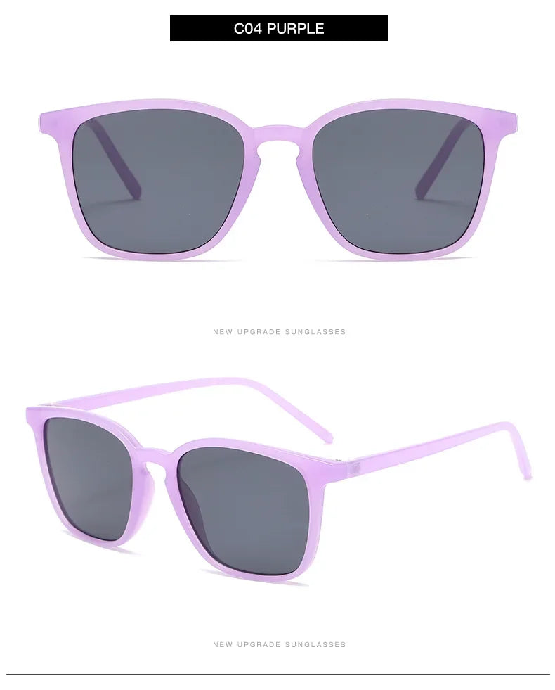Fashion Vintage Square Sunglasses for Women Brand Designer Luxury Mirror Sun Glasses Retro Female Shades Zonnebril Dames UV400