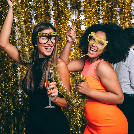 2025 Crown Number Foil Balloons Happy New Year Eve Party Decoration Photo Booth Props Supplies Christmas Home Decor Navidad 2024