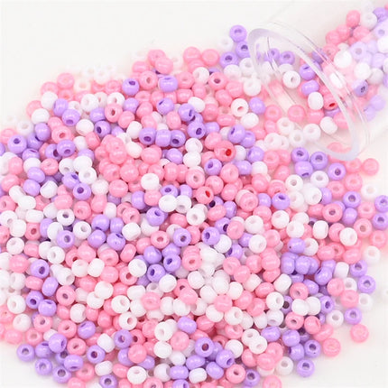 12Grams/Tube 2mm Metallic Seed Beads Japanese Round Glass Seedbeads For DIY Needlework Dress Adornment Sewing 1200pcs