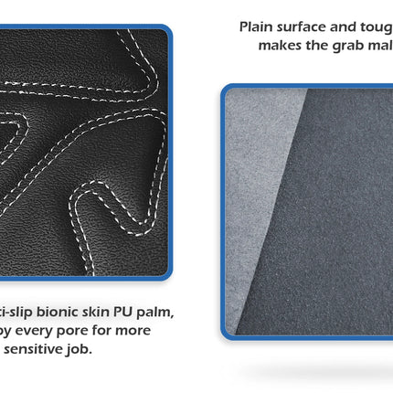 1 Pair High Dexterity Work Gloves for Men and Women - Touch Screen Compatible, Excellent Grip for Multipurpose Use