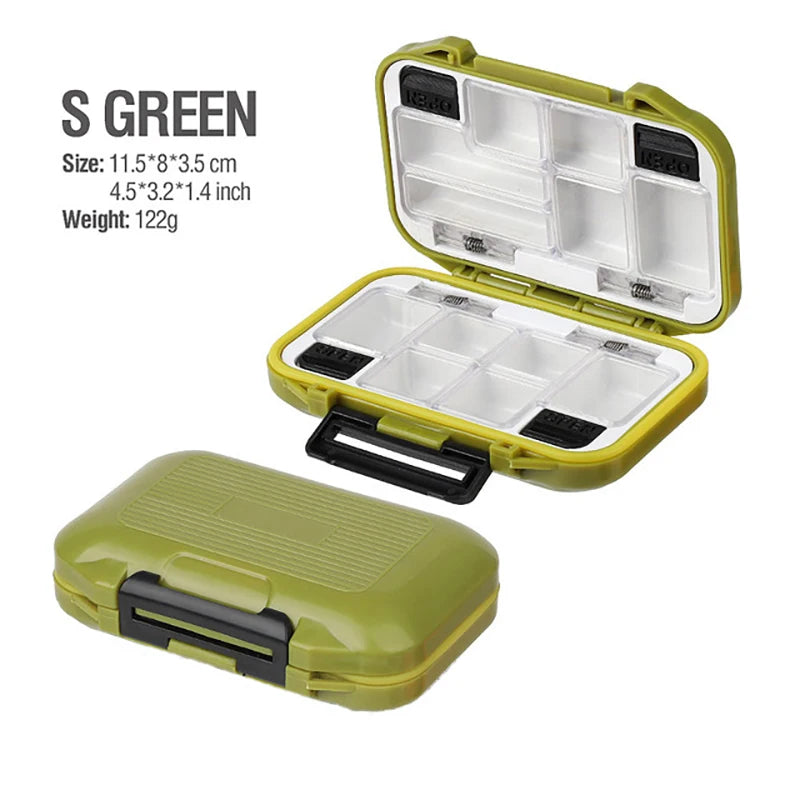 Waterproof Fishing Tackle Box fishing Accessories Tool Storage Box Fish Hook Lure Fake Bait Boxes Carp For Fishing Goods