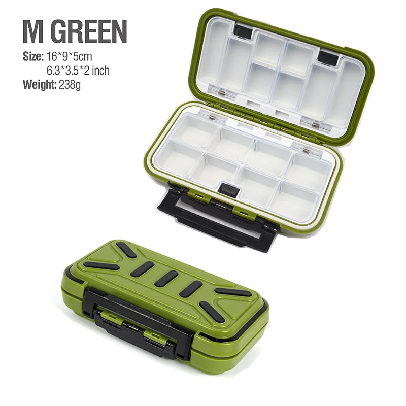 Waterproof Fishing Tackle Box fishing Accessories Tool Storage Box Fish Hook Lure Fake Bait Boxes Carp For Fishing Goods