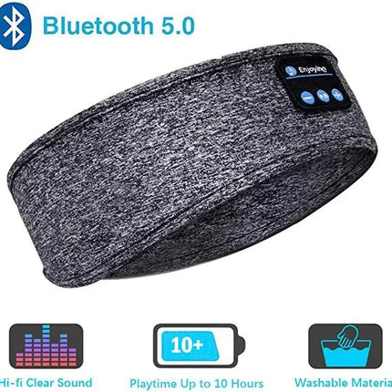 2024 Bluetooth Earphones Sports Sleeping Headband Elastic Wireless Headphones Music Eye Mask Wireless Bluetooth Headset Headband