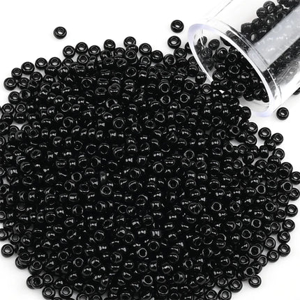 12Grams/Tube 2mm Metallic Seed Beads Japanese Round Glass Seedbeads For DIY Needlework Dress Adornment Sewing 1200pcs