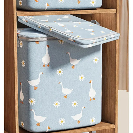 1Pc Pouch Storage Bag Organizer Used To Store Daily Necessities Foldable Waterproof Material High-Capacity