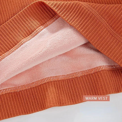 40-90 Kg Plus Size Thermal Underwear Female Velvet Lace V-neck Sexy Slim Warm Vest Camisole Cotton Tank Tops термобелье женское