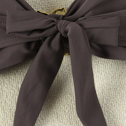 "2025 Sexy Bandeau Push-Up Bikini Set - Brazilian Thong Swimwear for Women"