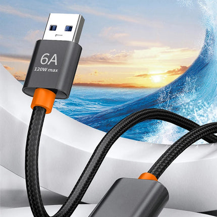 6A USB 3.0/2.0 USB Extension Cable for Smart Laptop PC TV Xbox One SSD USB Extension Cable Extender Cord Mini Fast Speed Cable