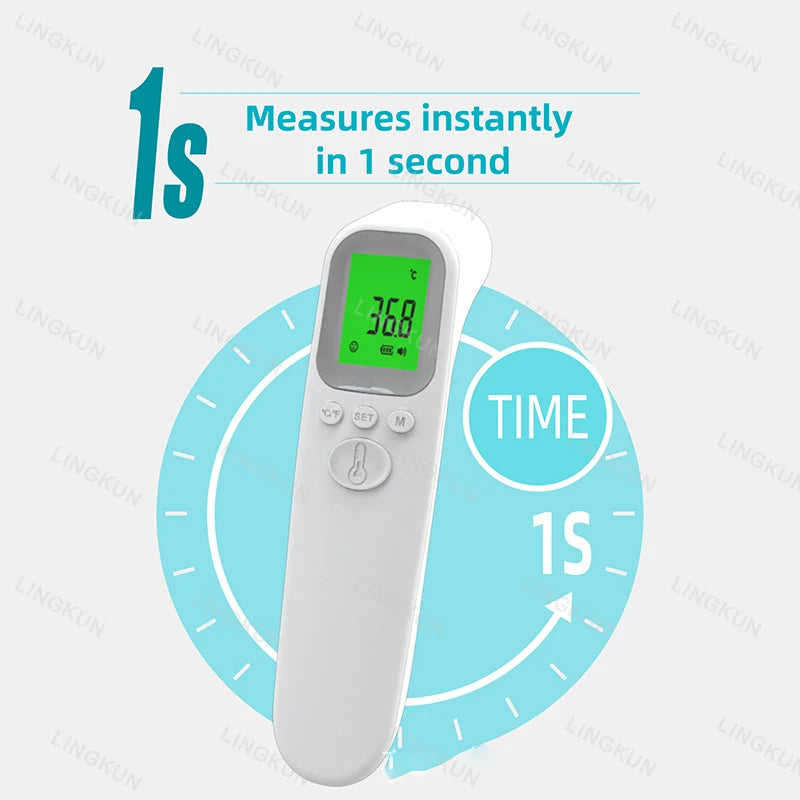 Infrared Fever Thermometer Medical Household Digital LCD Infant Adult Non-contact Laser Body Temperature Ear Thermometer