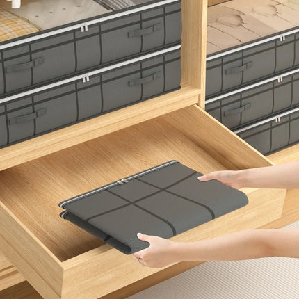 1PC large clothes storage bag under bed Foldable quilt clothes storage bag doggy bag Bedroom dormitory organizer bag