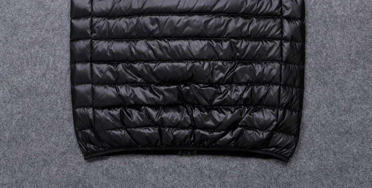 Coat Ultralight Sleeveless Puffer Vest Jacket Ultra Thin Warm Lightweight Down Jacket Waistcoat Winter Men Duck Down Vest Coats