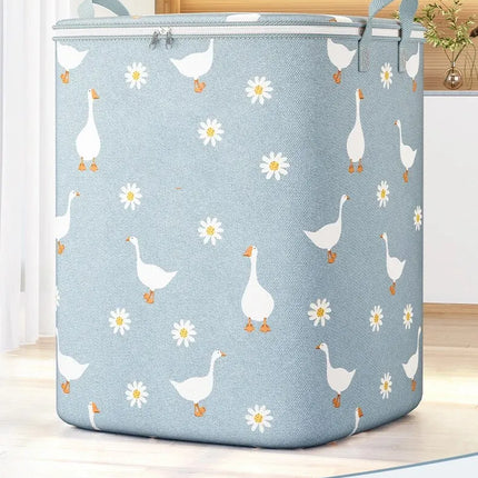 1Pc Pouch Storage Bag Organizer Used To Store Daily Necessities Foldable Waterproof Material High-Capacity