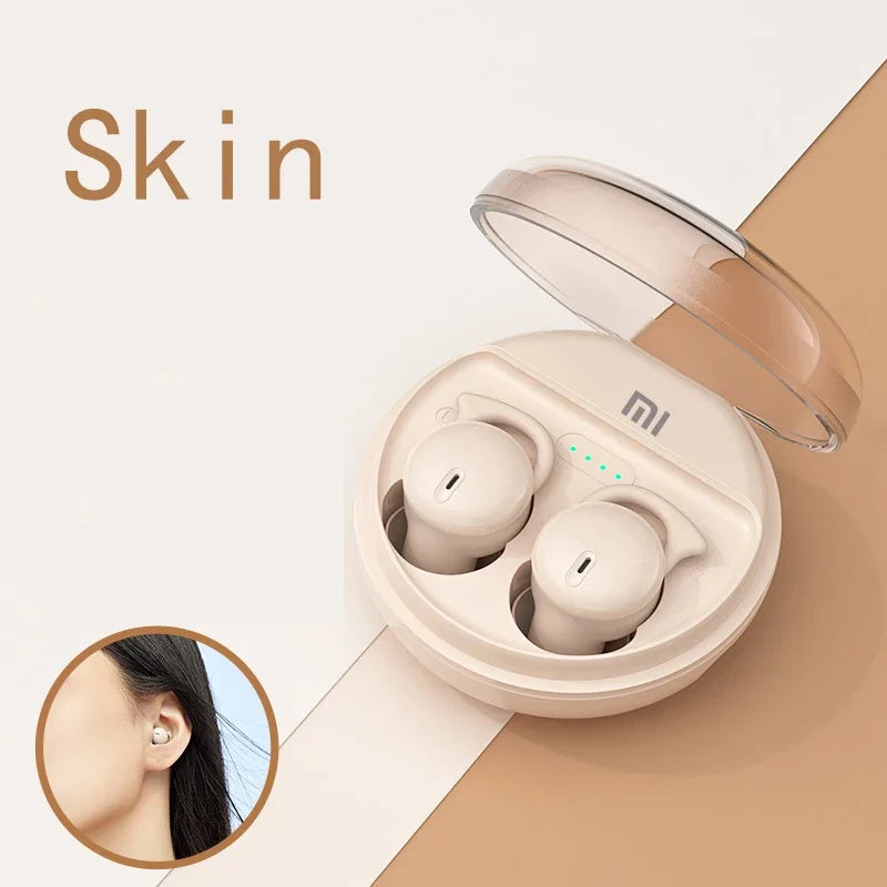 XIAOMI TWS Wireless Earbuds Bluetooth5.3 Sleeping Headphone Mijia Invisible Mini Earphone Noise Cancelling Comfortable Headset