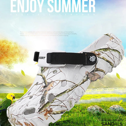 2024 Summer Men's Sandals New Home Garden Shoes Comfortable and Lightweight Men Slippers Non-Slip Soft Bottom Flip Flop Sandals