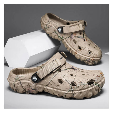 2024 Summer Men's Sandals New Home Garden Shoes Comfortable and Lightweight Men Slippers Non-Slip Soft Bottom Flip Flop Sandals