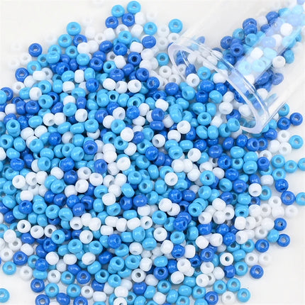 12Grams/Tube 2mm Metallic Seed Beads Japanese Round Glass Seedbeads For DIY Needlework Dress Adornment Sewing 1200pcs