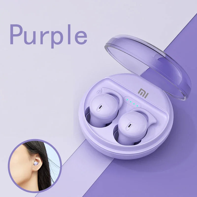 XIAOMI TWS Wireless Earbuds Bluetooth5.3 Sleeping Headphone Mijia Invisible Mini Earphone Noise Cancelling Comfortable Headset