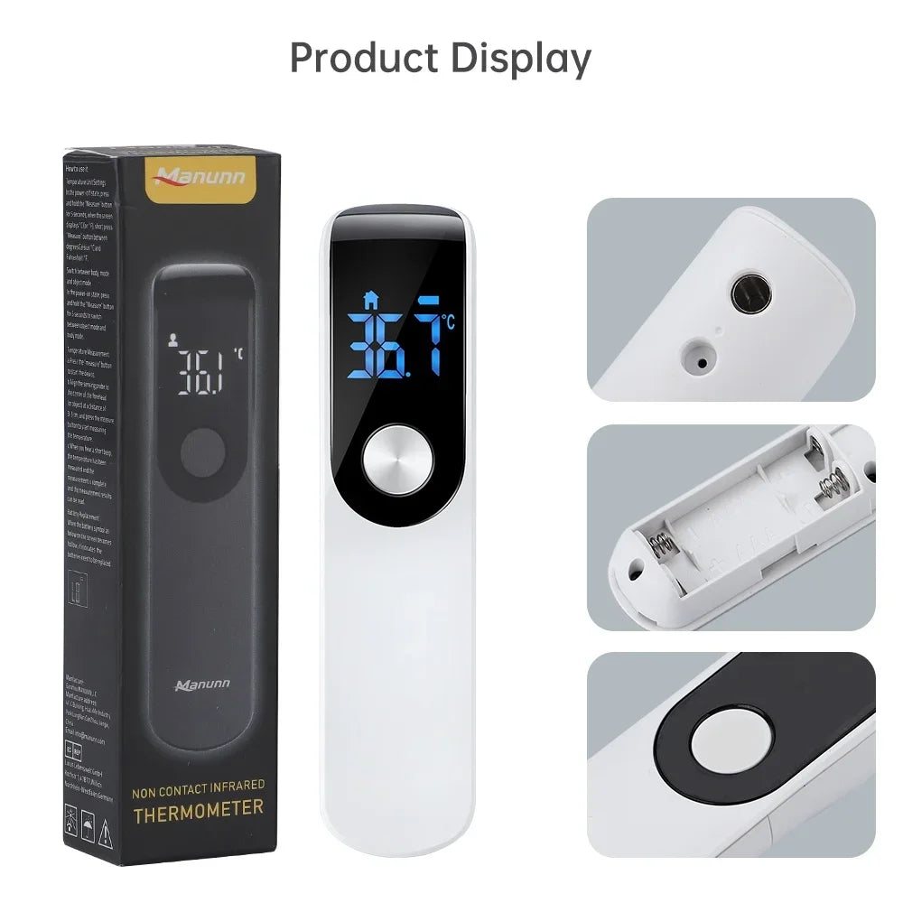 Infrared Fever Thermometer Medical Household Digital LCD Infant Adult Non-contact Laser Body Temperature Ear Thermometer