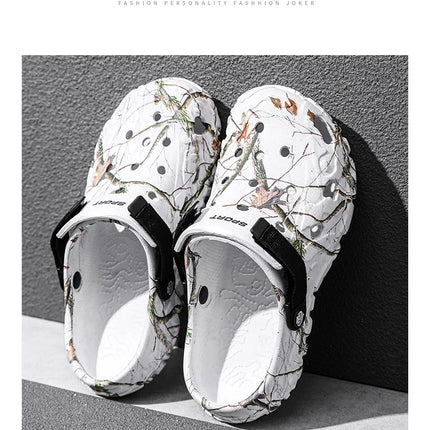 2024 Summer Men's Sandals New Home Garden Shoes Comfortable and Lightweight Men Slippers Non-Slip Soft Bottom Flip Flop Sandals