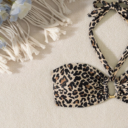 "2025 Sexy Bandeau Push-Up Bikini Set - Brazilian Thong Swimwear for Women"