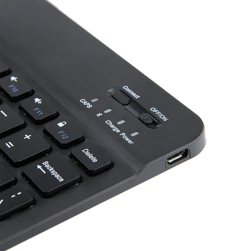 10 Inch Bluetooth Keyboard French Spanish Russian Arabic AZERTY Thai Keyboard Wireless Universal For IPad Tablet Pro 9.7 Android