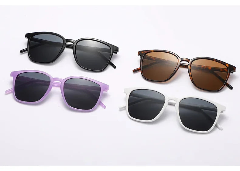Fashion Vintage Square Sunglasses for Women Brand Designer Luxury Mirror Sun Glasses Retro Female Shades Zonnebril Dames UV400