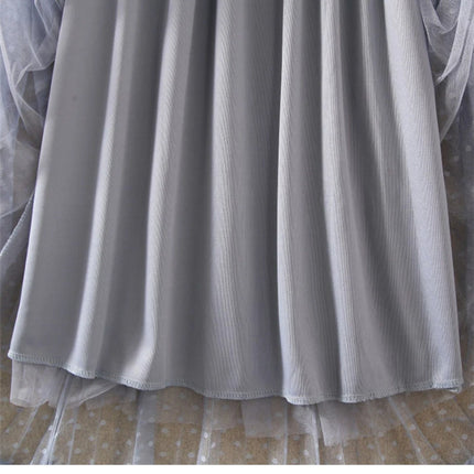 Tutu Tulle Long Maxi Skirt Women Fashion 2023 Korean Cute Pink High Waist Pleated Skirt Mesh Female Lady Aesthetic Faldas