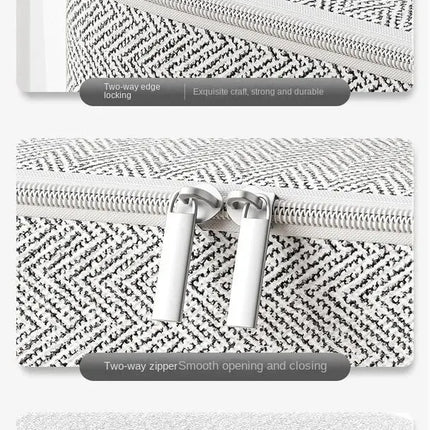 1pc Household Large Capacity Storage Bag Non-woven Material, Closet Wardrobe Organizer Can Be Used For Quilt Clothing, Toys