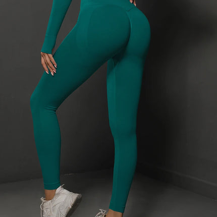 Women Yoga Leggings Hips Lifting Gym Leggings Seamless Sport Pants High Waist Fitness Leggings Bubble Butt Workout Running Pants