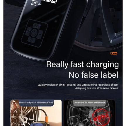 1pc Wireless Car Air Compressor Air Pump Electric Tire Inflator Pump for Motorcycle Bicycle Boat AUTO Tyre Balls Inflatable