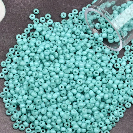 12Grams/Tube 2mm Metallic Seed Beads Japanese Round Glass Seedbeads For DIY Needlework Dress Adornment Sewing 1200pcs