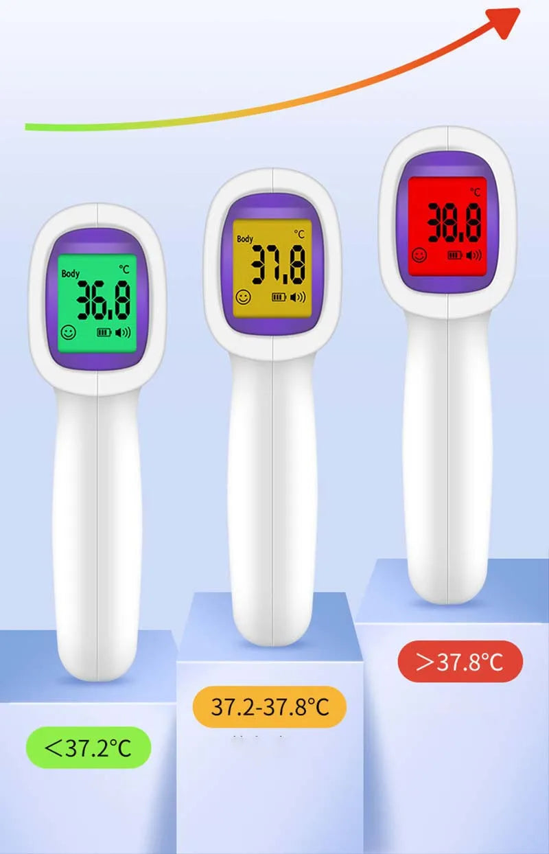 Infrared Fever Thermometer Medical Household Digital LCD Infant Adult Non-contact Laser Body Temperature Ear Thermometer