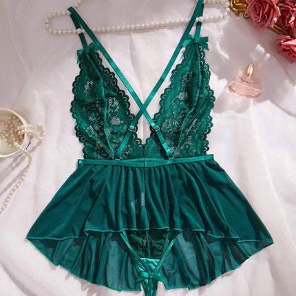 Sexy Lingerie Woman Lace Transparent Underwear Brief Sets Delicate Bra Kit Push Up Breves Sets Thin Sexy Erotic Bras Bodysuit