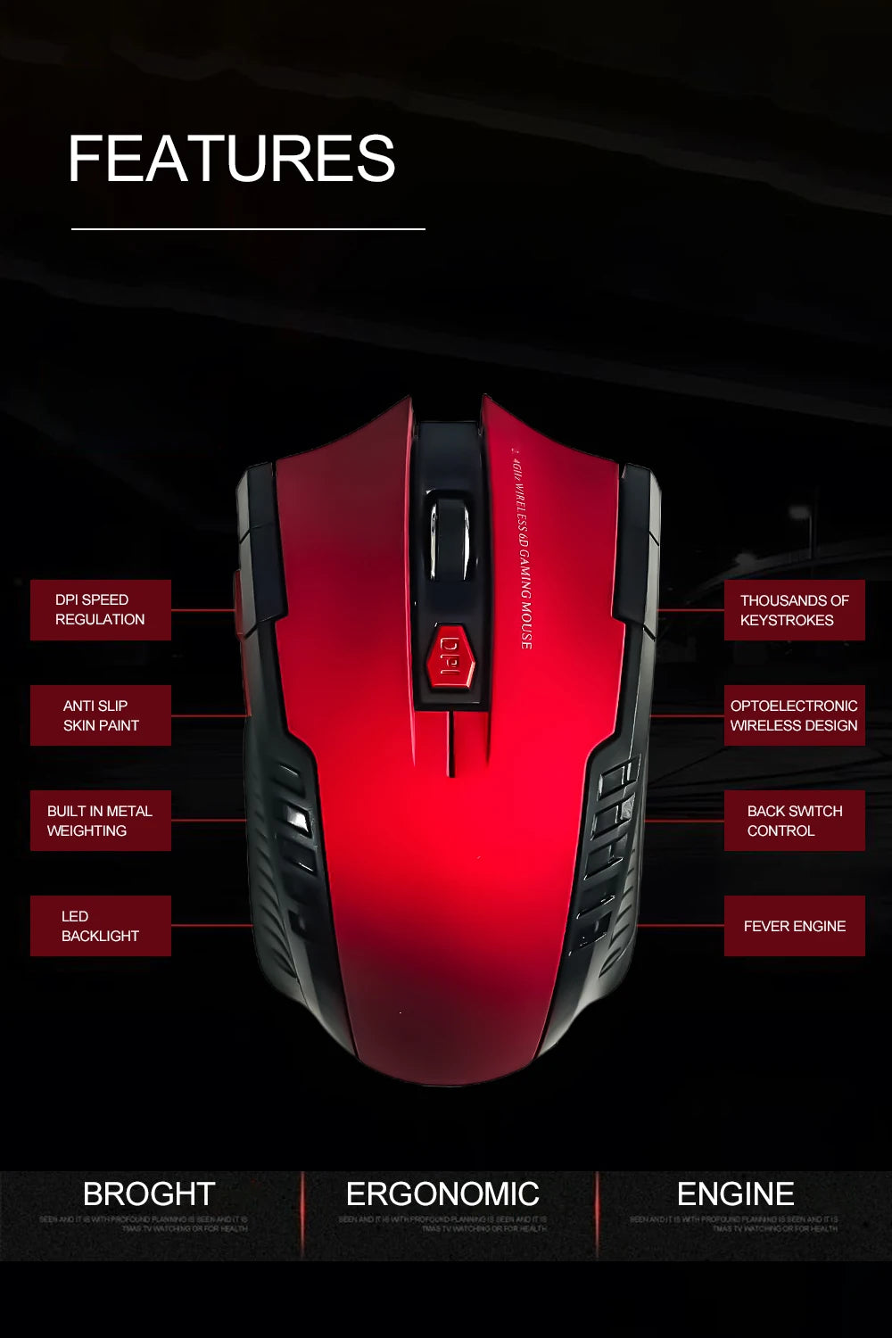 113 Battery Version Mini2.4 GHz Wireless Optical Mouse Portable Mouse Wireless USB Mouse Notebook Computer