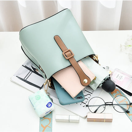 Bucket Bag Fashion Korean Style Shoulder Bag Cross-border Female Bag