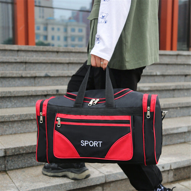 Mens Womens Large Holdall Bag Duffle Bag Sports Weekend Travel Luggage Bag
