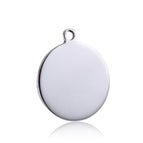 Round / Silver / L