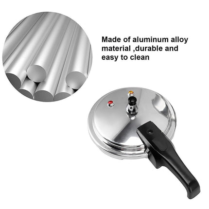 Aluminium Pressure Cooker Quick With Lid Latch Indicator Explosion-Proof