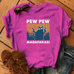 Short Sleeve Pew Maddakas T-Shirt European Size Top