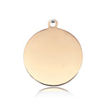 Round / Rose gold / L
