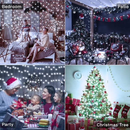 800 LED Christmas Fairy Lights Outdoor/Indoor - Extra Long 80m String Lights with Remote Control, Waterproof IPX4 High Quality, 8 Lighting Modes & Timer, Warm White LEDs, Heavy-Duty Metal Construction for Xmas Tree, Garden, H