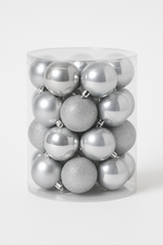 Festive Feeling Christmas Baubles 6cm – 20 Pack