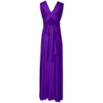 Womens Sexy Convertible Multi Way Wrap Transformer Solid Cocktail Off Shoulder Wedding Bridesmaid Evening Long Maxi Dress Floor Length Bandage Pageant Prom Ball Gowns