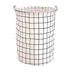 Foldable Dirty Clothes Basket Household Multifunctional Fabric Storage Bucket Sundries Toys Clothes Organizing Storage Container