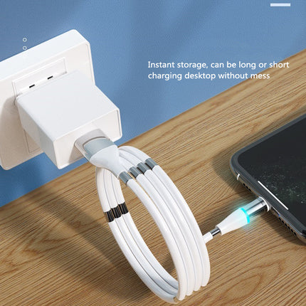 Compatible with Apple , 3A fast charging magnetic data cable
