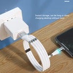 Compatible with Apple , 3A fast charging magnetic data cable